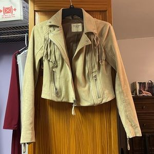 Abercrombie and fitch fringe jacket